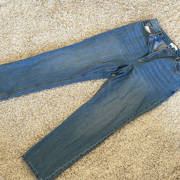 Blue jeans no stretch. Never worn - Picture 3 of 3